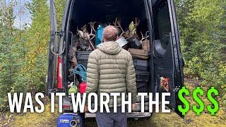 How Much Did the BOU BUS Actually Cost? | Driving VS Flying to Alaska