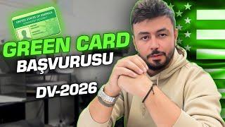 DV-2026 Green Card Başvurusu Nasıl Yapılır? En Etkili Formül! (Son 1 Hafta!)