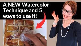 A NEW Technique for Watercolor Painting (it's beginner friendly too!)