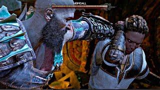 God of War 5 Ragnarok - HEIMDALL Boss Fight Vs Kratos (4K 60FPS) PS5