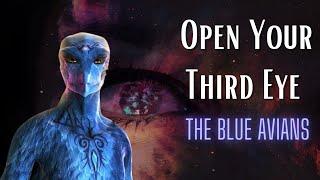 Starseed Third Eye Activation with Blue Avians (Meditation)