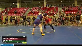 123-135 Lbs Semifinal - Remington LaFlamme, TX Vs Callyn Divine, KS E9f0