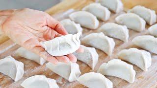 How to Make Chicken Dumplings from Scratch  CiCi Li - Asian Home Cooking Recipes