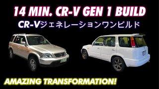 Honda CR-V Gen1 14 Minutes Transformation!!!