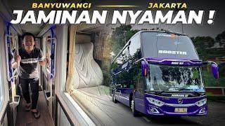 1080 KM NAIK DOUBLE DECKER JARAK JAUH | Pandawa87 Terbaru Armada Banyuwangi - Jakarta #1