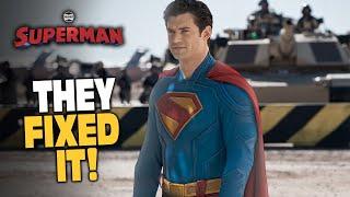 NEW SUPERMAN Set Photos | James Gunn SUPERMAN SUIT Changes