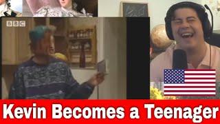American Reacts Kevin becomes a teenager - BBC comedy