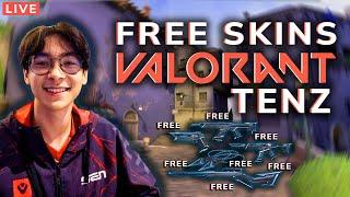 TenZ Valorant NEW AGENT AND FIRST LOOK AT NEW PATCH #tejo + GIVE AWAY SKINS ARAXYS 2.0 FREE