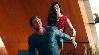 Брюс и Диана обсуждают воскрешение Супермена / Лига справедливости (2017)