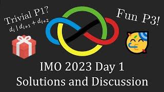 IMO 2023 Day 1 solutions and discussion
