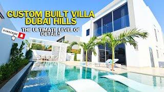 Unmatched Details: Discover The Captivating Luxury of Custom Built Villa in Dubai Hills - Sidra