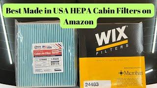 BNX vs WIX cabin air filters review, BNX TruFilter Premium HEPA Cabin Air Filter Review