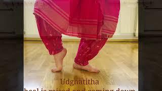 #Kuchipudi basics #PADA BHEDAS.  6 Foot movements according to Natya Shastra. Learn Kuchipudi dance.