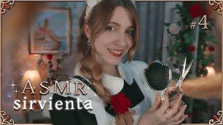 ASMR ROYAL MAID 4  HAIRCUT for the Princess Heir to the Throne ️ 【Personal Attention】
