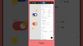 Let's make a switch in Figma #shorts