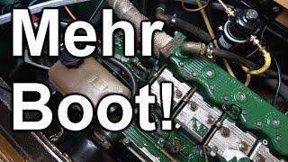 65. A detailed tour of a canal boat engine bay (plus bathroom and bedroom) - boat tour part 2