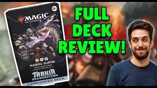 Mardu Surge Commander Review! | Tarkir Dragonstorm MTG