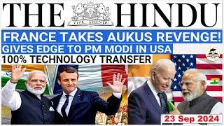 The Hindu Newspaper Analysis 23 September 2024 | Current Affairs Today | Editorial Analysis in Hindi