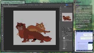 Designing warrior cats