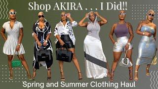 Shop AKIRA . . . I Did! | How to Make Inexpensive Clothes Look Like $$$ | Spring & Summer Edition