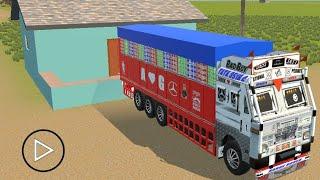 TATA truck load bori#transport rewa to satna#india vechile simulator 3d game