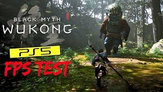 Black Myth: Wukong PS5 Frame Rate Test