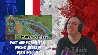 Frenchman Reacts To Fact and Fiction: Both (Viking) Sieges of Paris 845 / 885 - SandRhoman History