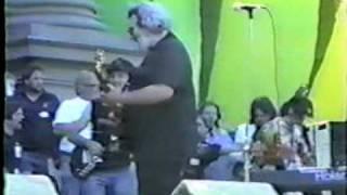 Jerry Garcia with ZERO Golden gate Park 1988 THINK