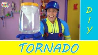 Tornado DIY | Experiência para crianças | Mundo de Kaboo