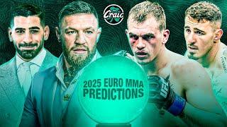 2025 European MMA Predictions: Jones vs Aspinall? Topuria in Spain? New champs? | The Craic