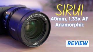 Is the SIRUI 40mm AF Anamorphic Lens REALLY Worth the Hype?