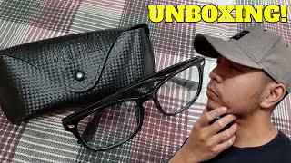 Unboxing the Peculiar 15969 Square Anti Radiation Computer Eyewear - Peso Smart PH