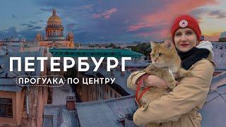 Санкт-Петербург. Прогулка по исторической части города с котом.