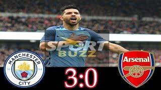 Arsenal vs Manchester City 0-3 - All Goals & Extended by sportbuzz