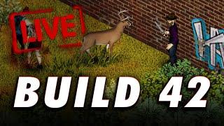 Can I Survive BUILD 42!? NEW Project Zomboid Update | Live Gameplay!