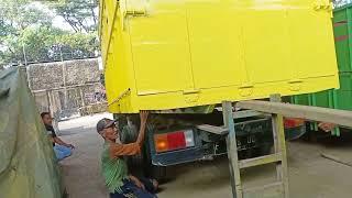 Tutorial cara mengganti bak mobil truk