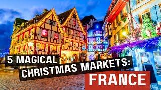 Strasbourg Christmas Market | Colmar Christmas Market | Paris Christmas Market, Travel Vlog 4K