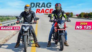 2024 Pulsar NS 125 vs Raider 125 : Drag Race | Pulsar pahle wali nahi rahi