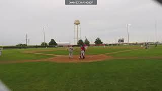 Bouncing ground ball to 2nd, put out at first - Ben Plaisance 2B