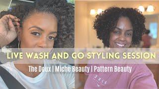 4a Curls Defined Wash and Go Natural Hair - The Doux 808 Base Gel + Honey Setting Mousse
