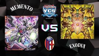 YCS Bologna Round 4! Exodia vs Memento! Chi avrà la meglio? #tcg #yugioh #ita #yugiohcommunity #wcs