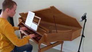 Händel: Gigue from the harpsichord suite in G minor - Luuk Torn - spinet