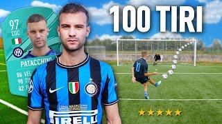 ️ 100 TIRI CHALLENGE: PATACCHINI ( ex INTER) | Quanti Goal Segnerà su 100 tiri?