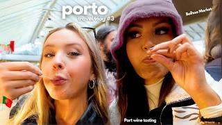 PORTO TRAVEL VLOG #3 | Bolhao Market & Port Wine Tasting