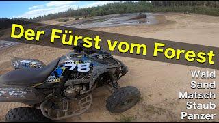 Offroad in Fürsten Forest / Panzerstrecke / Helm und Strecken Fazit / Quad-Vlog ToxiQtime