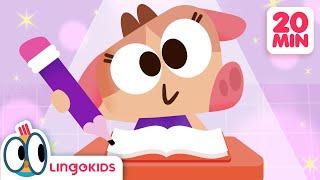 Our Best, Fun & Educational   SCHOOL SONGS for Toddlers | Lingokids