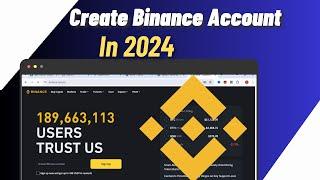 How To Open Binance Account | Make Binance Account (Step By Step)