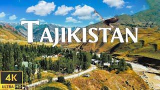 TAJIKISTAN 4K - Scenic Relaxation Film With Relaxing Music Tajikistan Drone 4k Video UHD