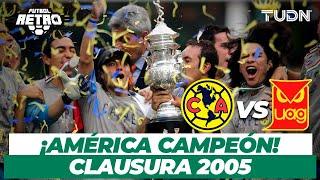 Futbol Retro: ¡Goleada! ¡América es CAMPEÓN! | América vs Tecos - Final 2005 | TUDN