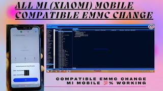 #All Mi Redmi Xiaomi Compatible EMMC Change //And Supported  EMMC 100% WORKING #PhoneMicroDB